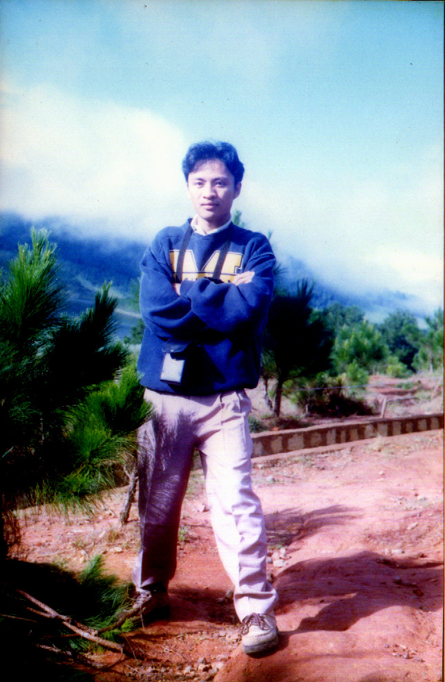 hinh cua Quynh chup o DaLat